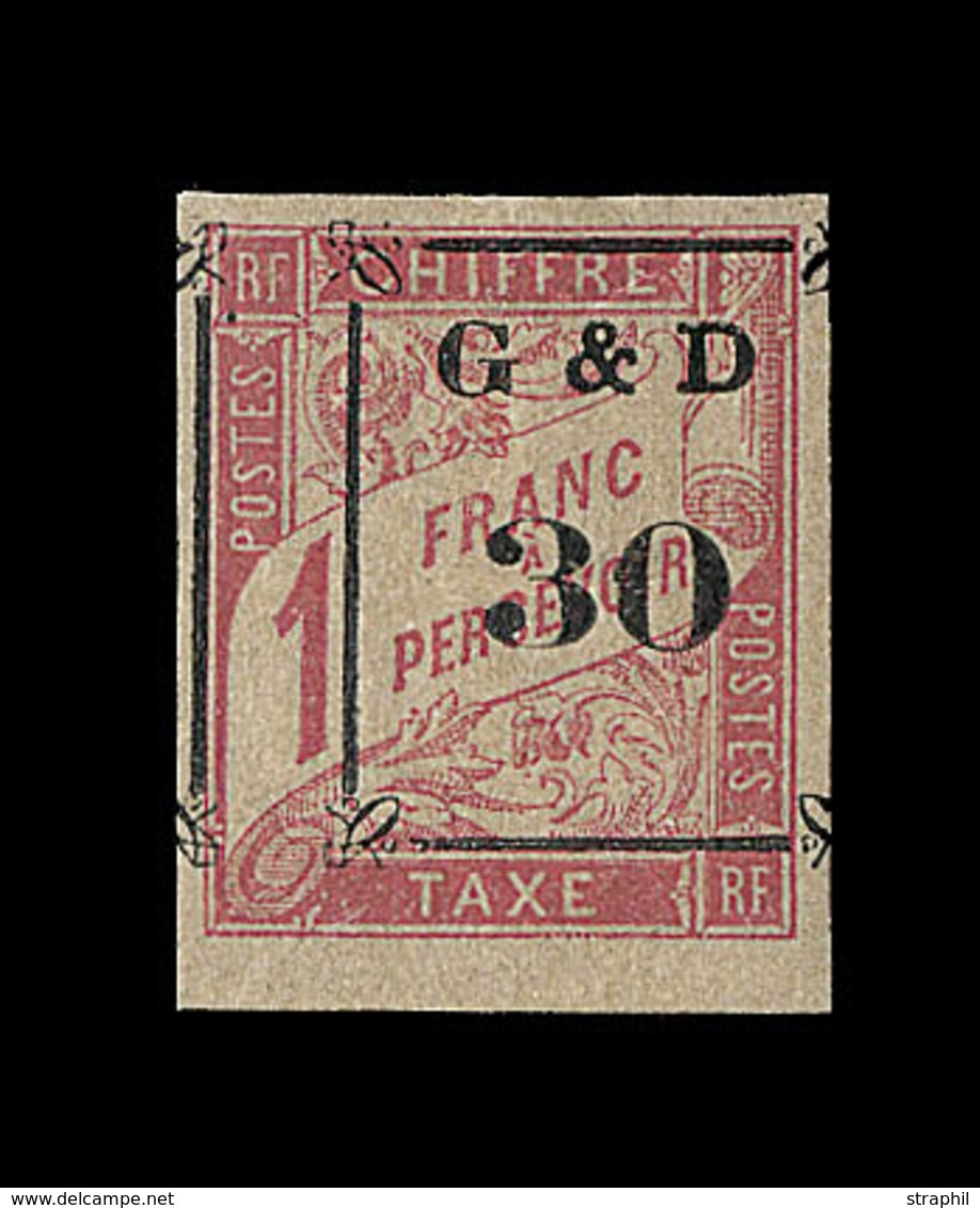 * GUADELOUPE - TIMBRES TAXE - * - N°14 - Margé - Signé - TB - Other & Unclassified