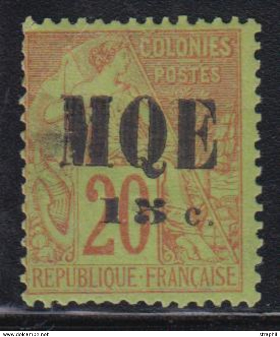 * MARTINIQUE - * - N°2 - 15c S/20c Birque S/vert - Signé Brun - TB - Other & Unclassified