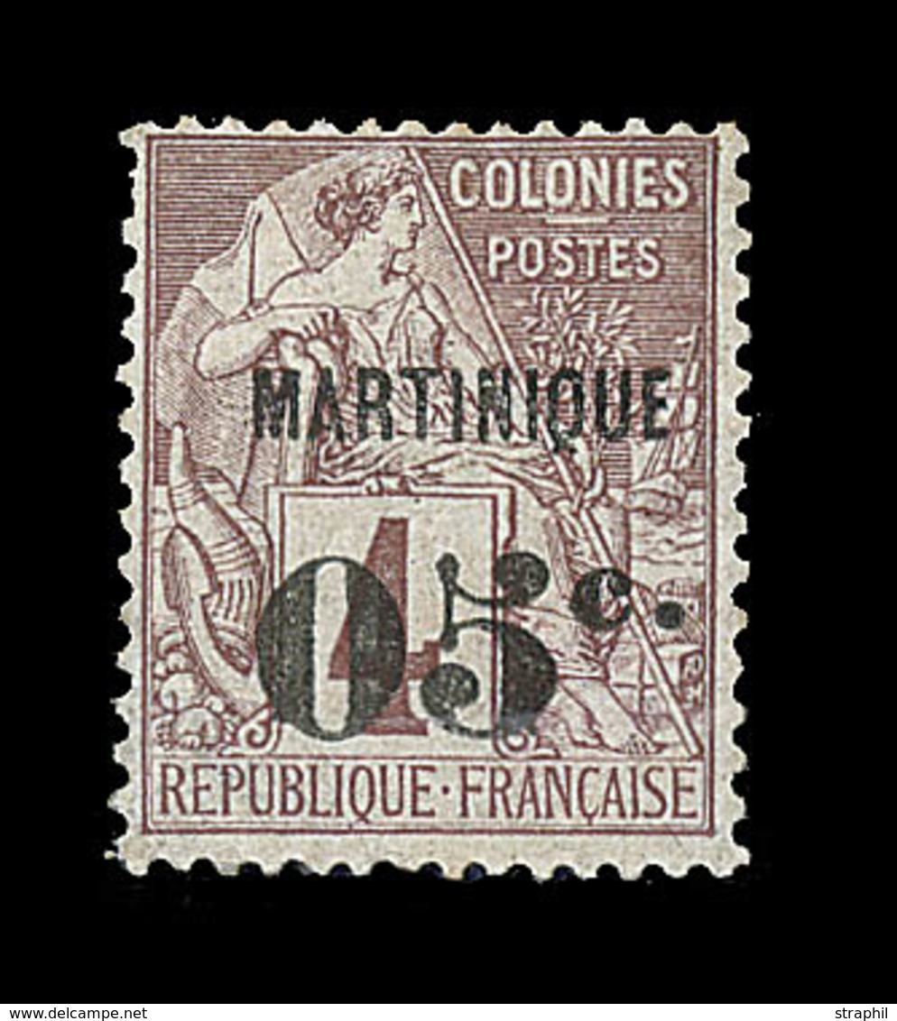 * MARTINIQUE - * - N°9 - 05c S/4c - Signé Calves - Bon Centrage - TB - Other & Unclassified