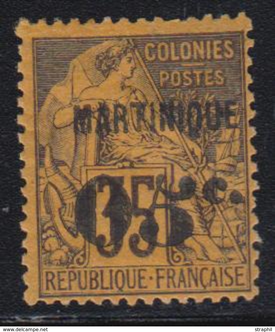 * MARTINIQUE - * - N°13c - 05 S/35c - "5" Penché - TB - Other & Unclassified