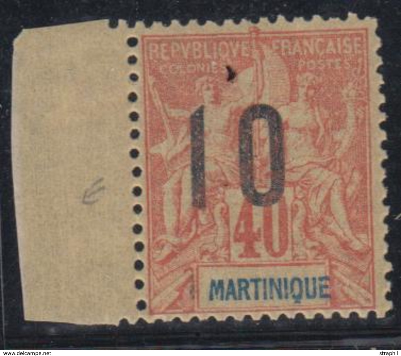 ** MARTINIQUE - ** - N°80A - Chiffres Espacés - BDF - TB - Other & Unclassified