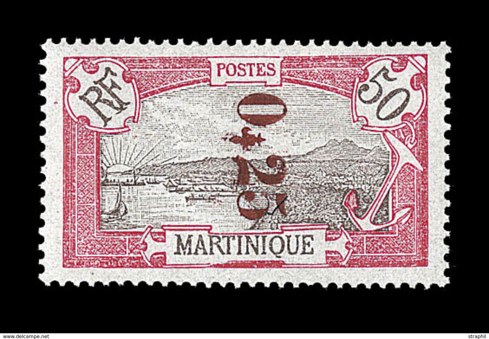 * MARTINIQUE - * - N°109 - 0,25 S/50c - Signé GUY - TB - Other & Unclassified