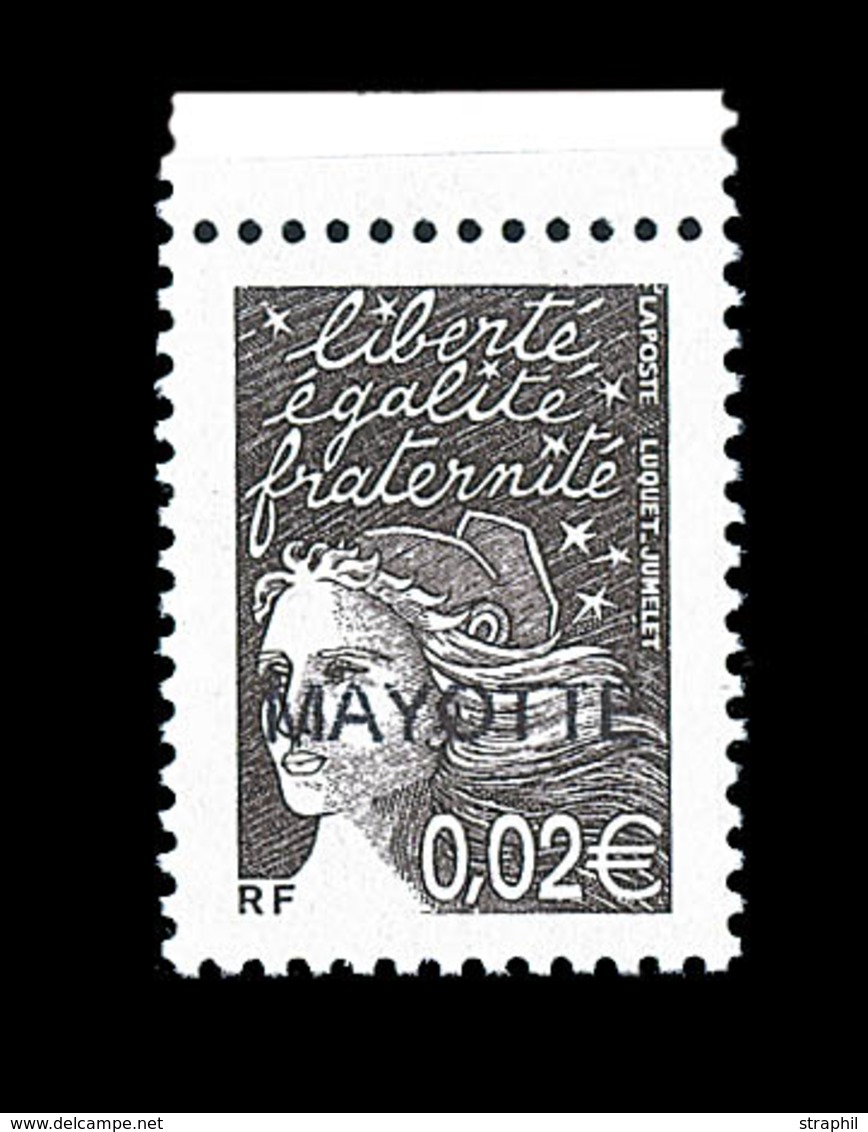 ** MAYOTTE - ** - N°113a -  Grande Surch. - Signé Brun - TB - Autres & Non Classés