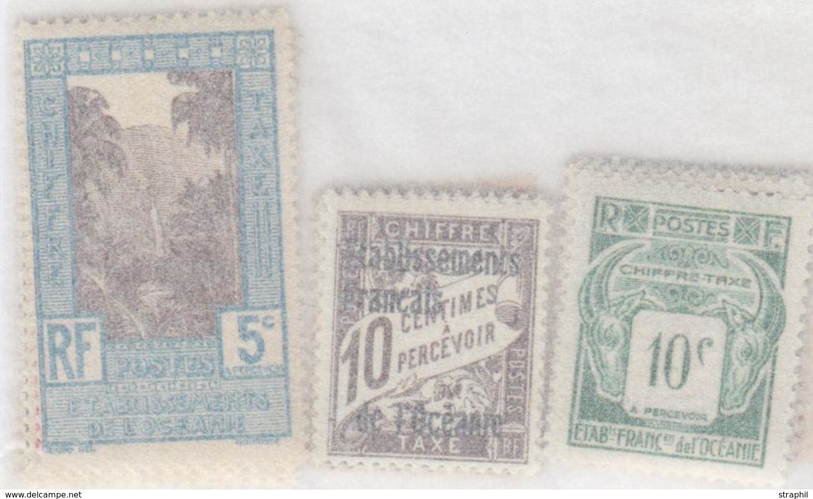 ** OCEANIE - TIMBRES-TAXE - ** - N°1/27 - TB - Autres & Non Classés