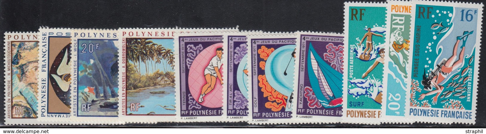 ** POLYNESIE - POSTE AERIENNE  - ** - N°48/59 - TB - Vide