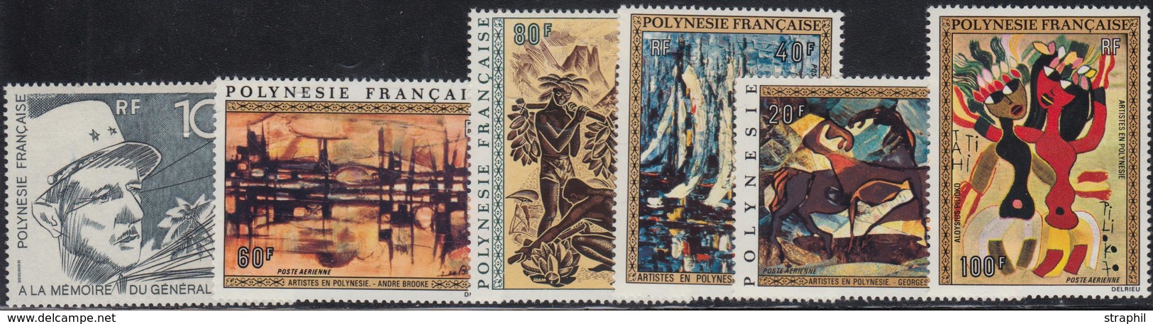 ** POLYNESIE - POSTE AERIENNE  - ** - N°65/70 - TB - Vide