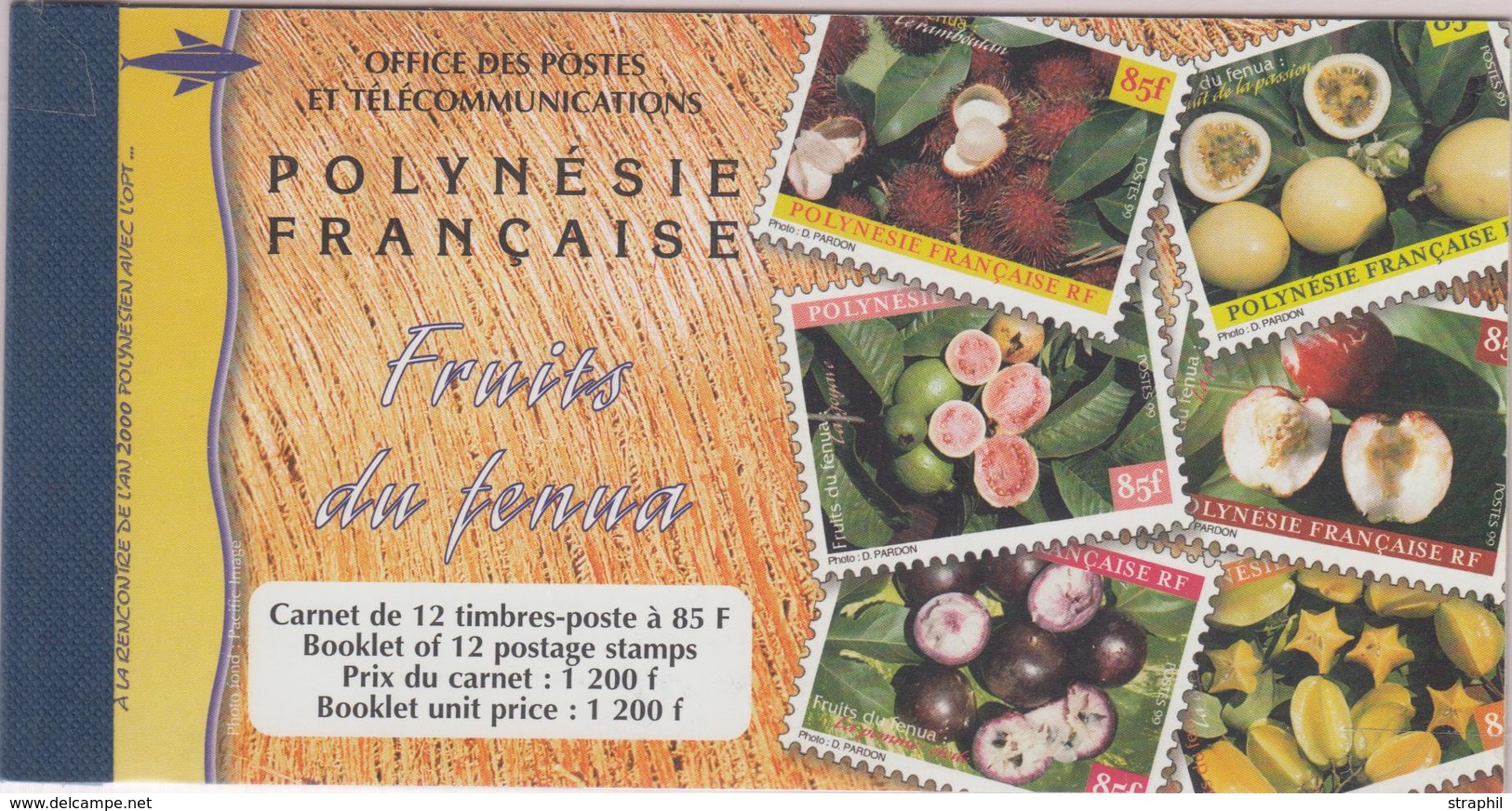 ** POLYNESIE - CARNETS - ** - N°C590/1 - (N° 590/601) - TB - Vide