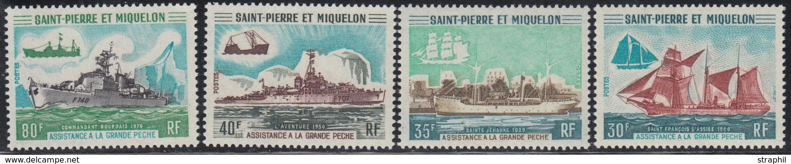 ** SAINT PIERRE ET MIQUELON  - ** - N°410/13 - TB - Vide