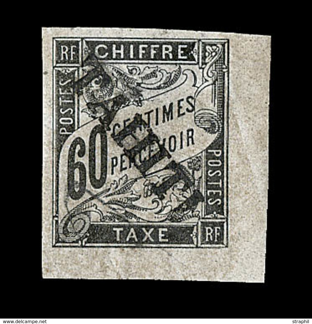 * TAHITI - TIMBRES TAXE  - * - N°11 - 60c Noir - CdF - TB/SUP - Other & Unclassified