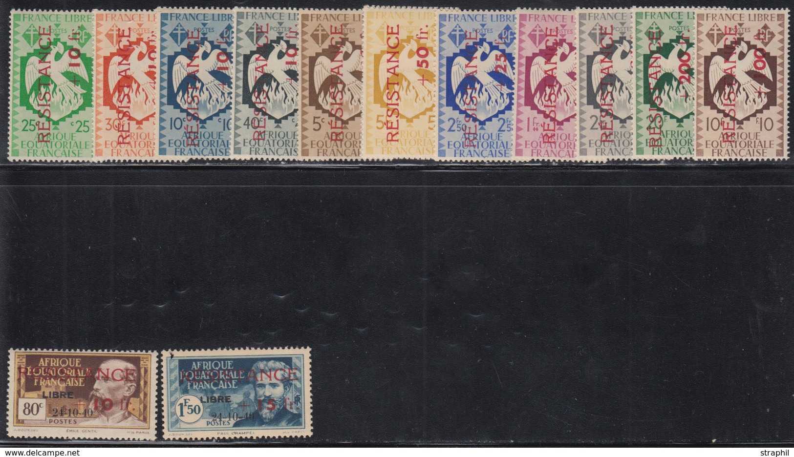 ** AFRIQUE EQUATORIALE FRANCAISE - ** - N°167/80 -  Les 14 Val. -  TB - Other & Unclassified