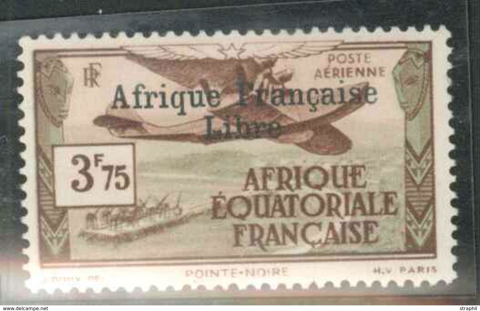 (*) AEF - POSTE AERIENNE  - (*) - N°16 - France LIBRE - TB - Other & Unclassified