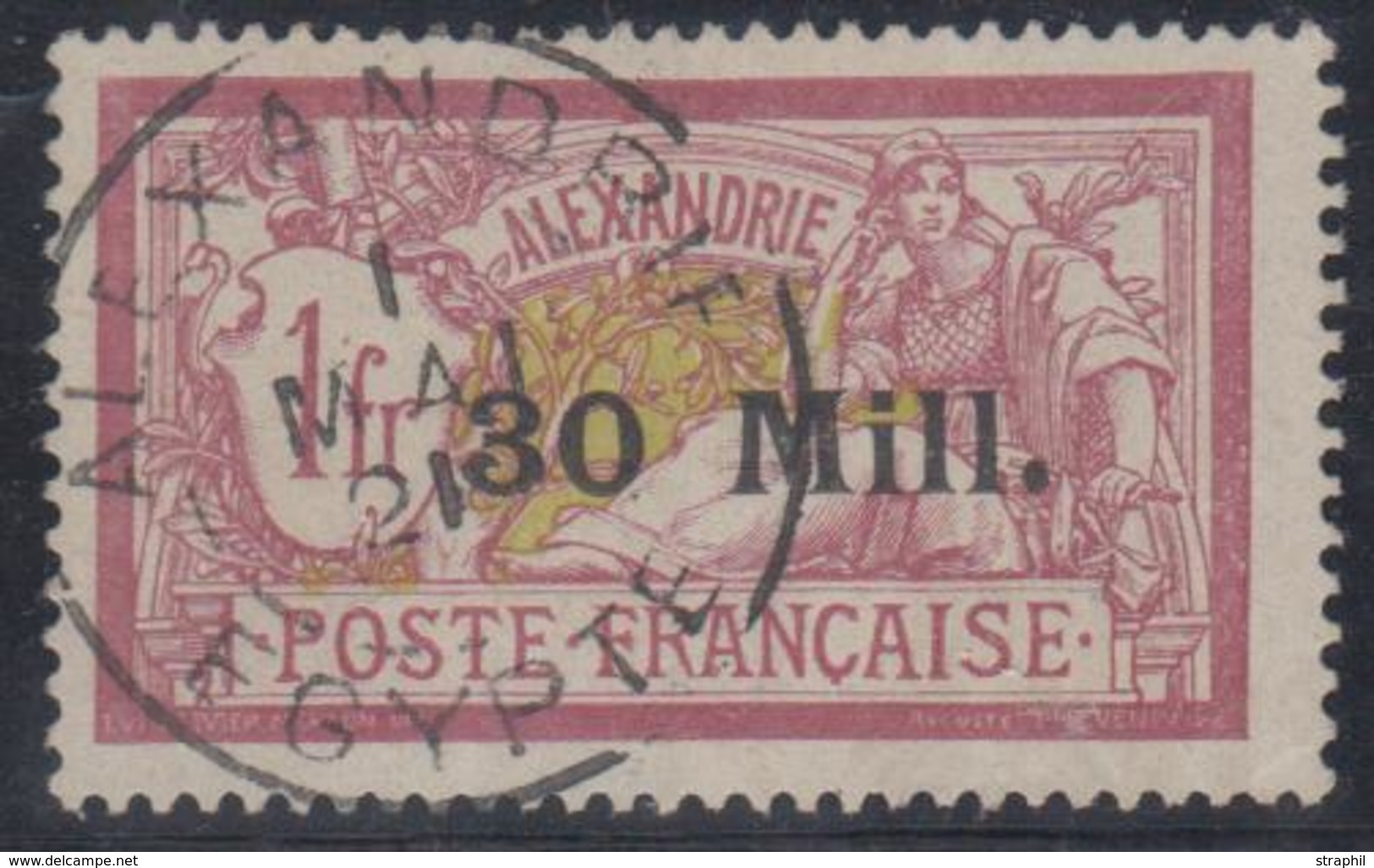 O ALEXANDRIE - O - N°47 - 30 Mill. S/1F - TB - Other & Unclassified