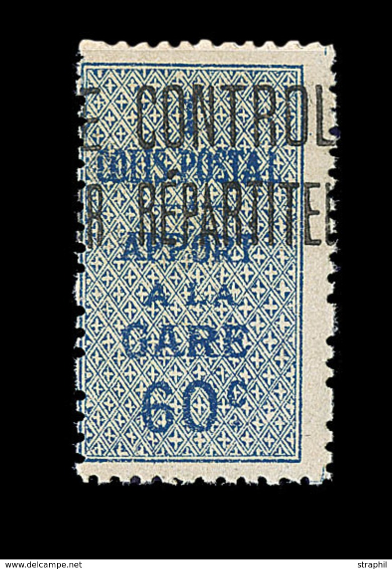 ** ALGERIE - COLIS POSTAUX - ** - N°7A - 60c Bleu - TB - Colis Postaux