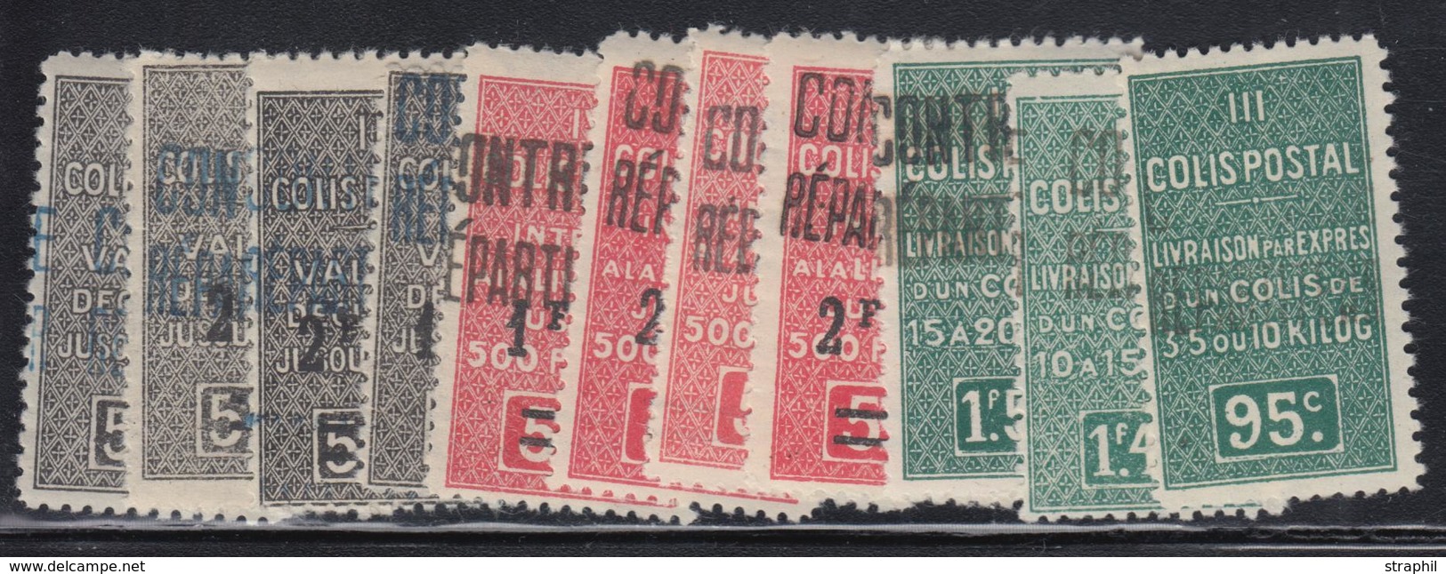 * ALGERIE - COLIS POSTAUX - * - N°16/26 - TB - Parcel Post