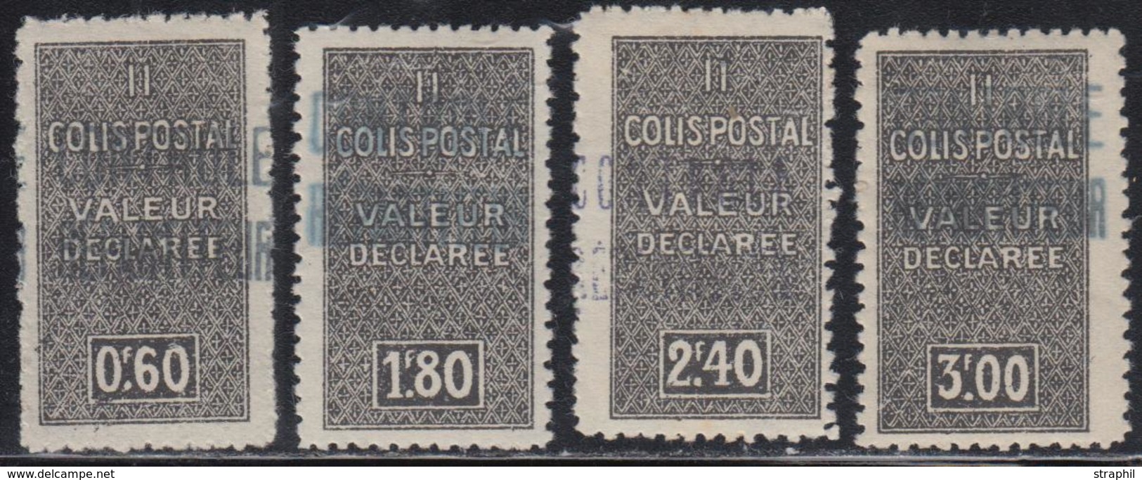 * ALGERIE - COLIS POSTAUX - * - N°51/54 - TB - Parcel Post