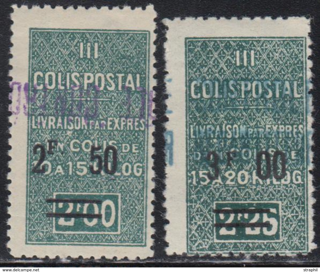 * ALGERIE - COLIS POSTAUX - * - N°60/61 - TB - Parcel Post