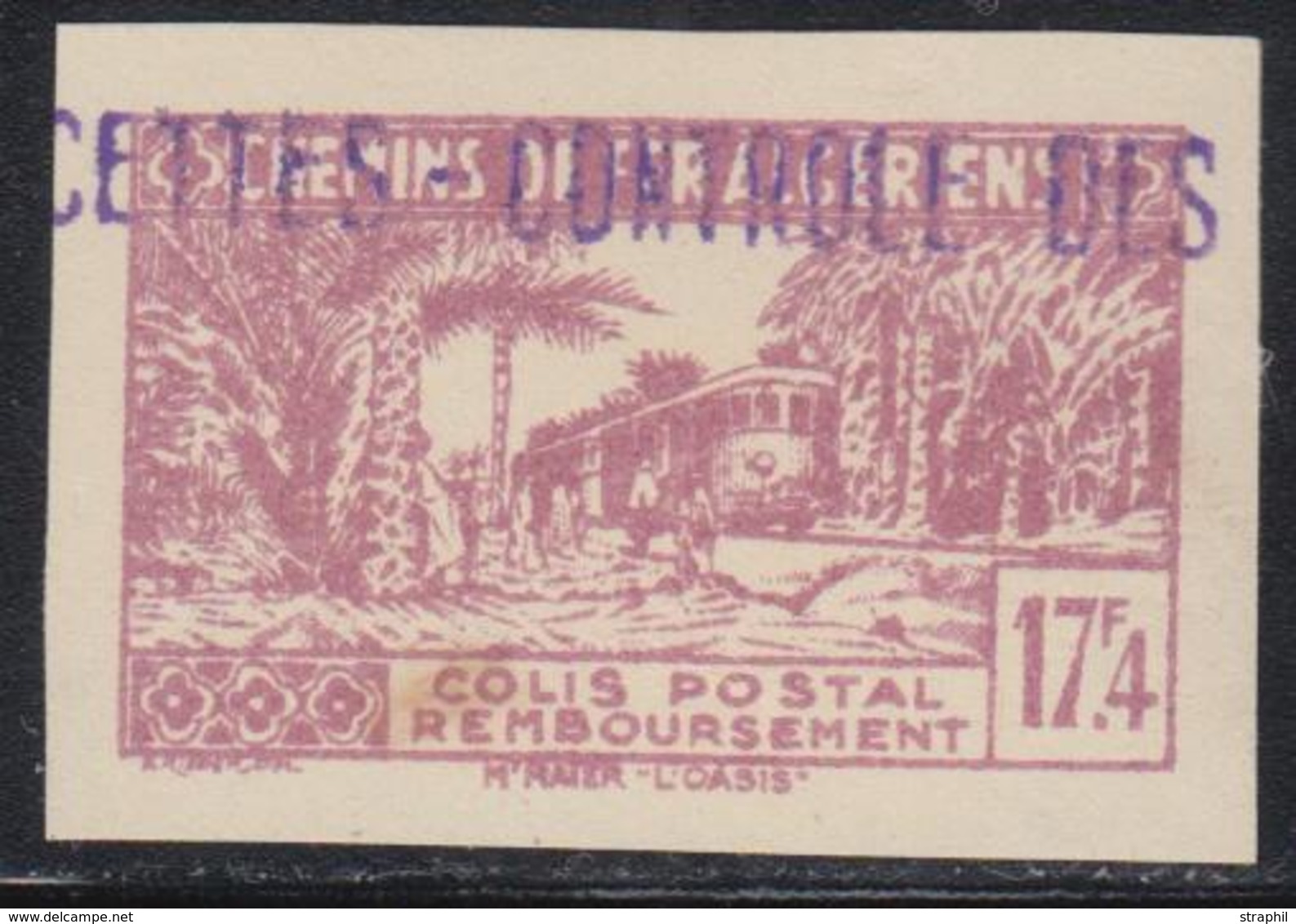 ** ALGERIE - COLIS POSTAUX - ** - N°126a - ND - TB - Parcel Post