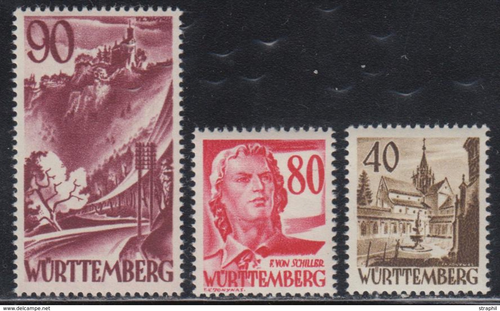 ** WURTEMBERG - ** - N°35/37 - TB - Other & Unclassified