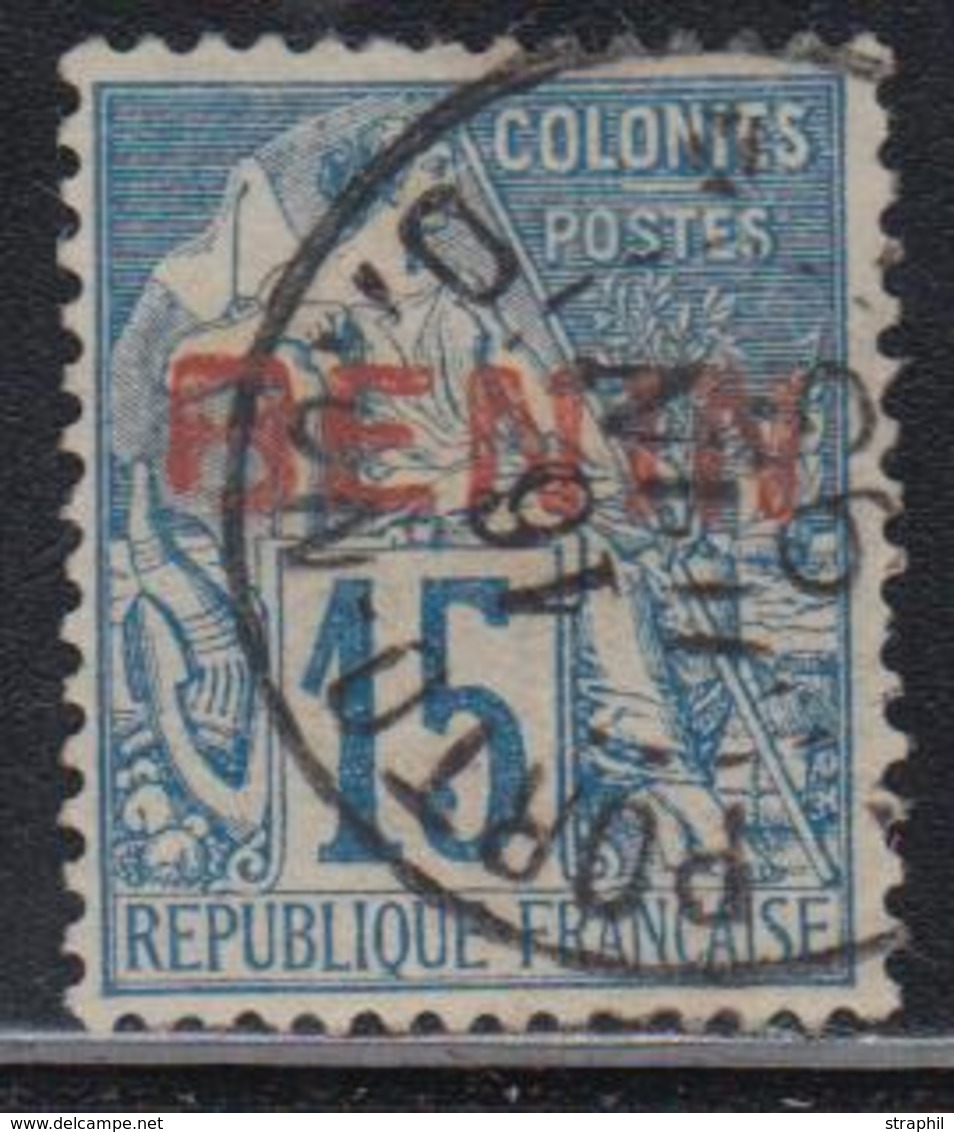 O BENIN  - O - N°6B - 15c Bleu - TB - Other & Unclassified