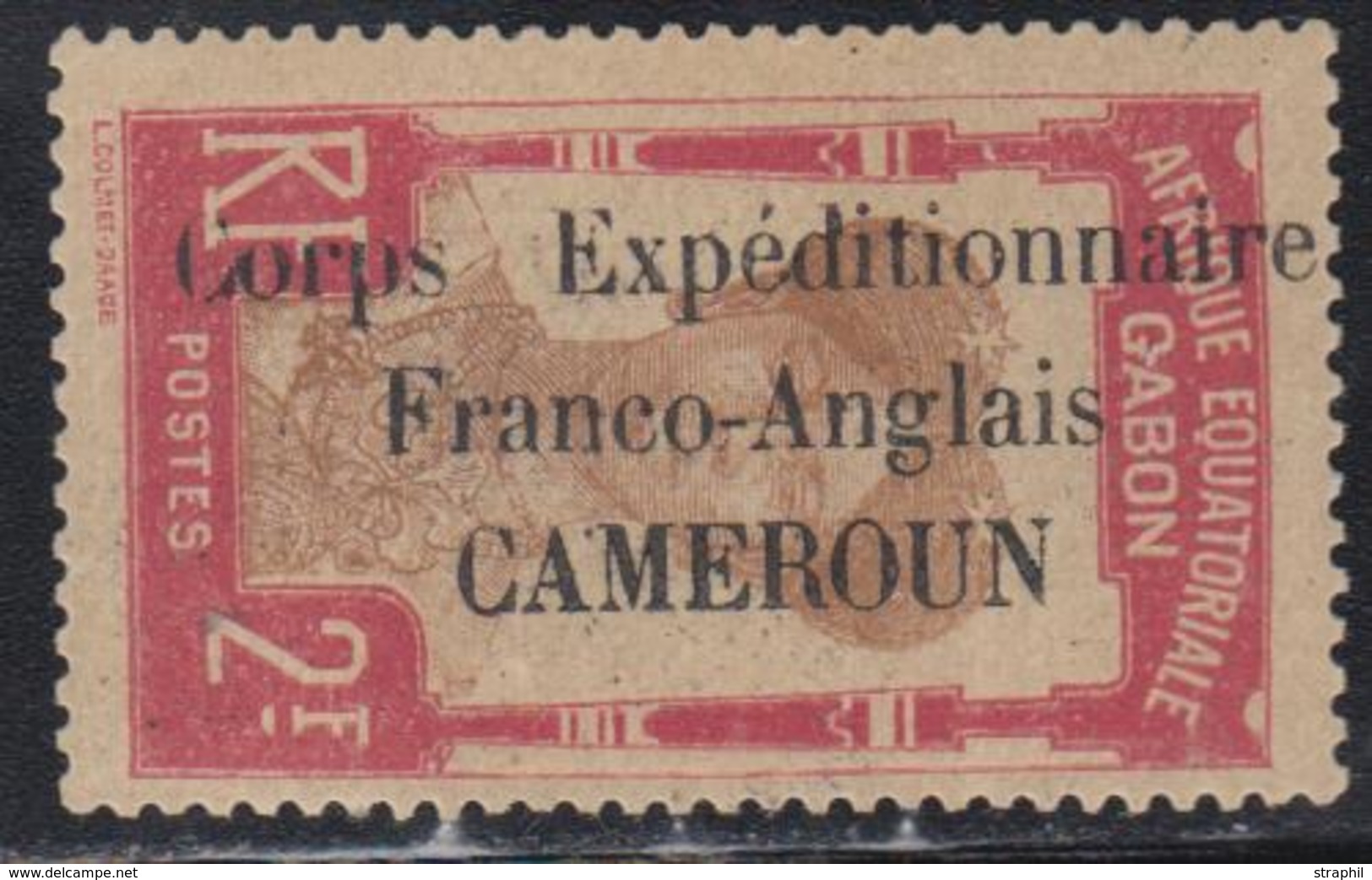 * CAMEROUN - * - N°52- 2F Carmin Et Brun - TB - Autres & Non Classés