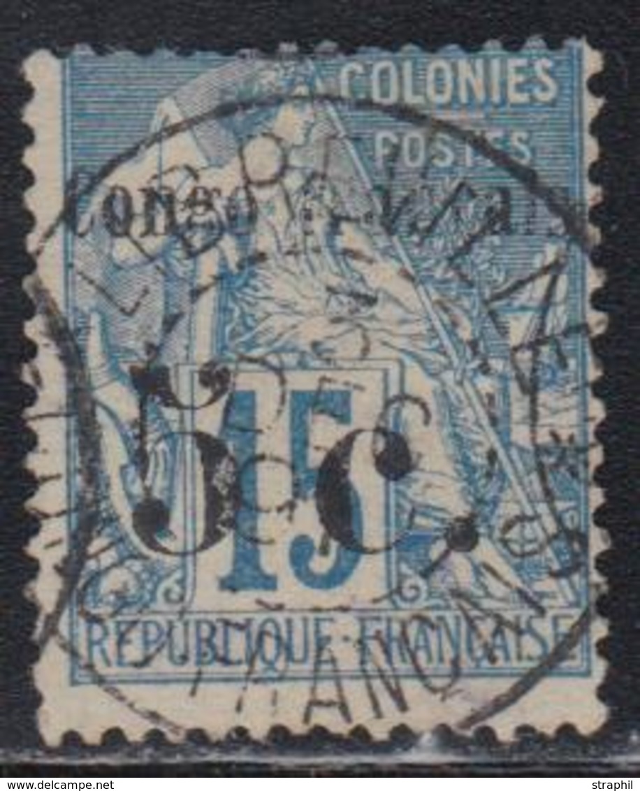 O CONGO - O - N°2 - 5c S/15c Bleu - Signé Matthey Et Thiaude - TB - Other & Unclassified