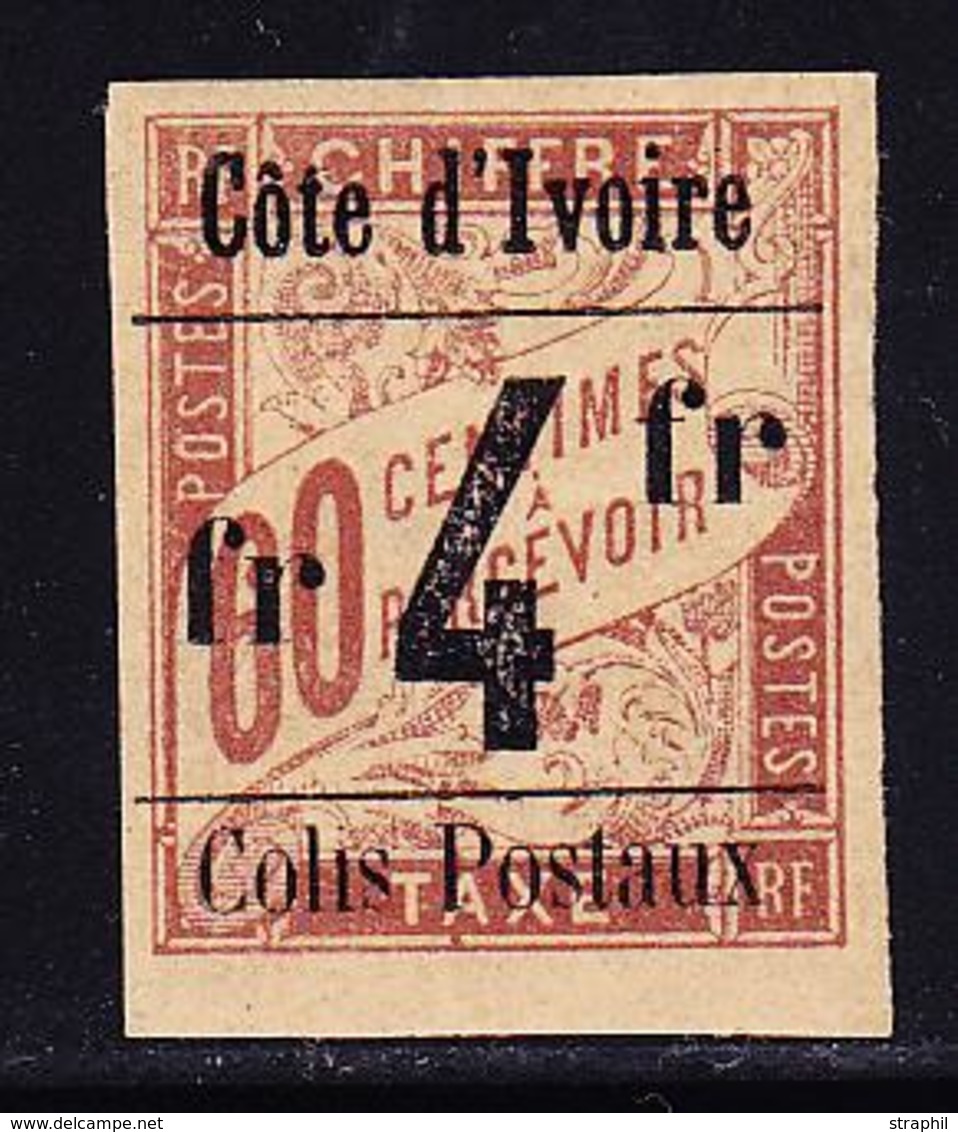 * COTE D'IVOIRE - COLIS POSTAUX  - * - N°11 - 4F S. 60c - Comme ** - TB - Autres & Non Classés