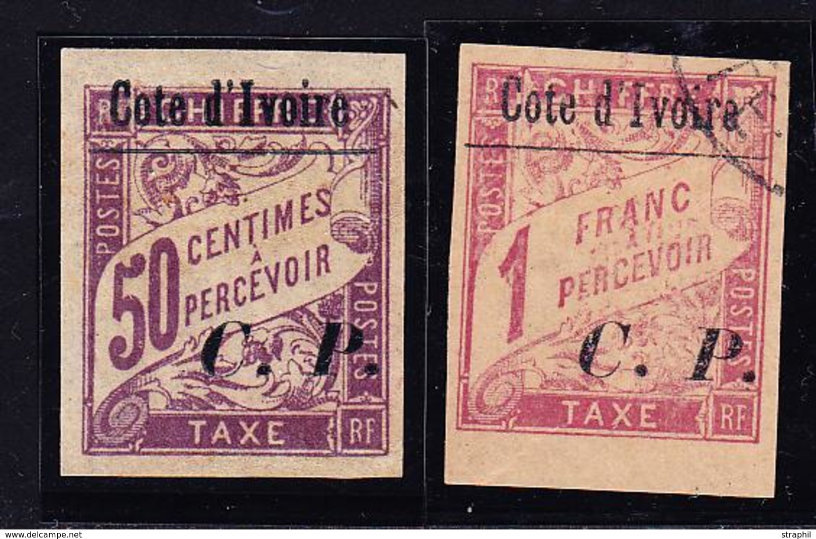 */O COTE D'IVOIRE - COLIS POSTAUX  - */O - N°14/15 - N°15 Obl. - TB - Autres & Non Classés