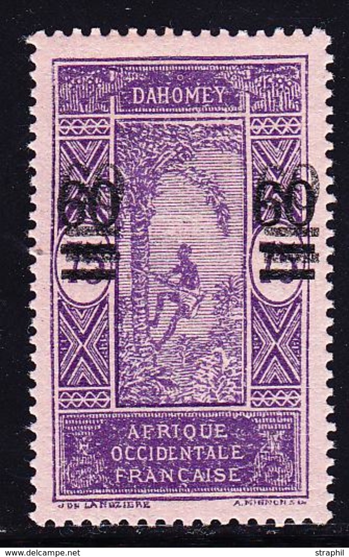 * DAHOMEY - * - N°66a  - Dble Surcharge - TB - Other & Unclassified