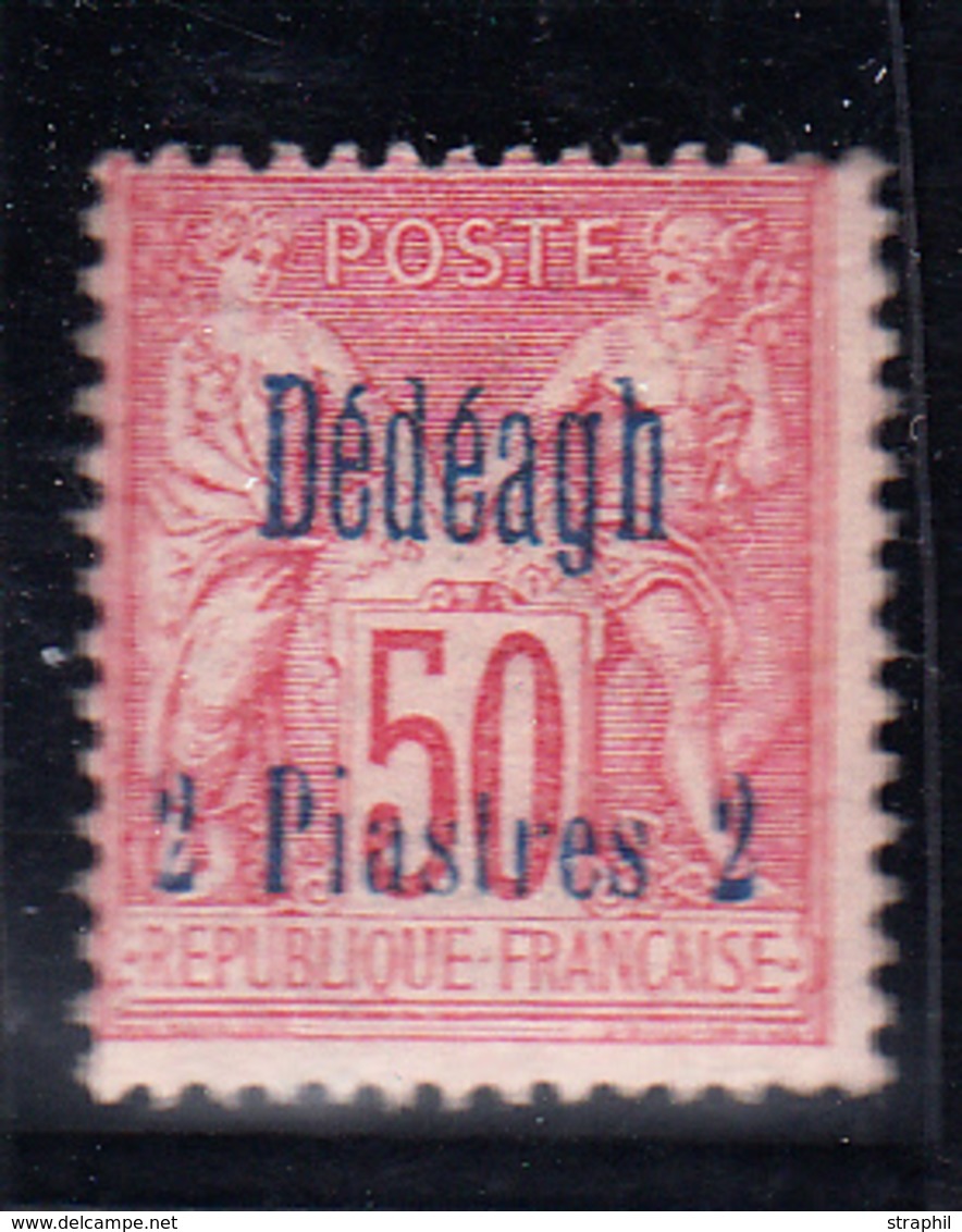 * DEDEAGH - * - N°7 - 2pi S/50c - Signé - TB - Other & Unclassified