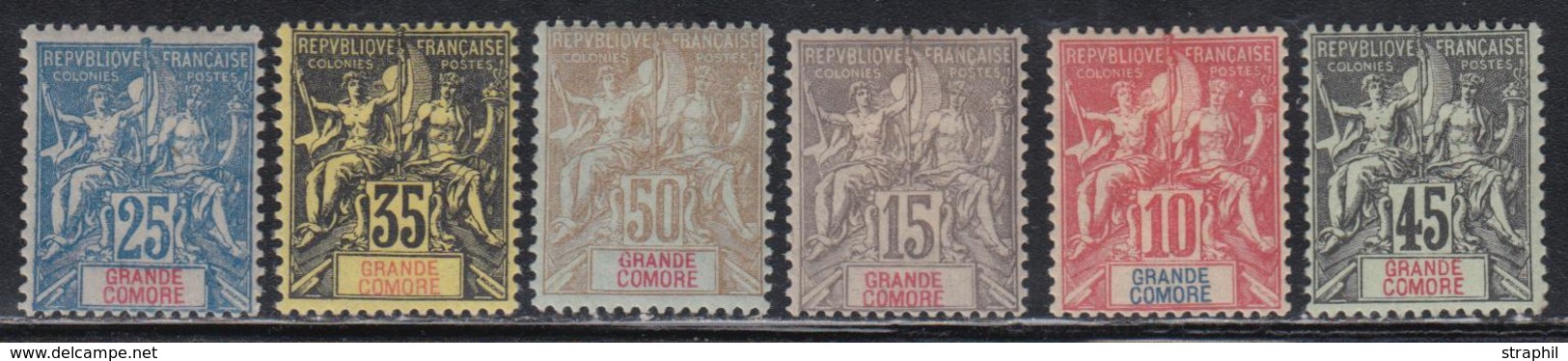 * GRANDE COMORE - * - N°14/19 - TB - Autres & Non Classés