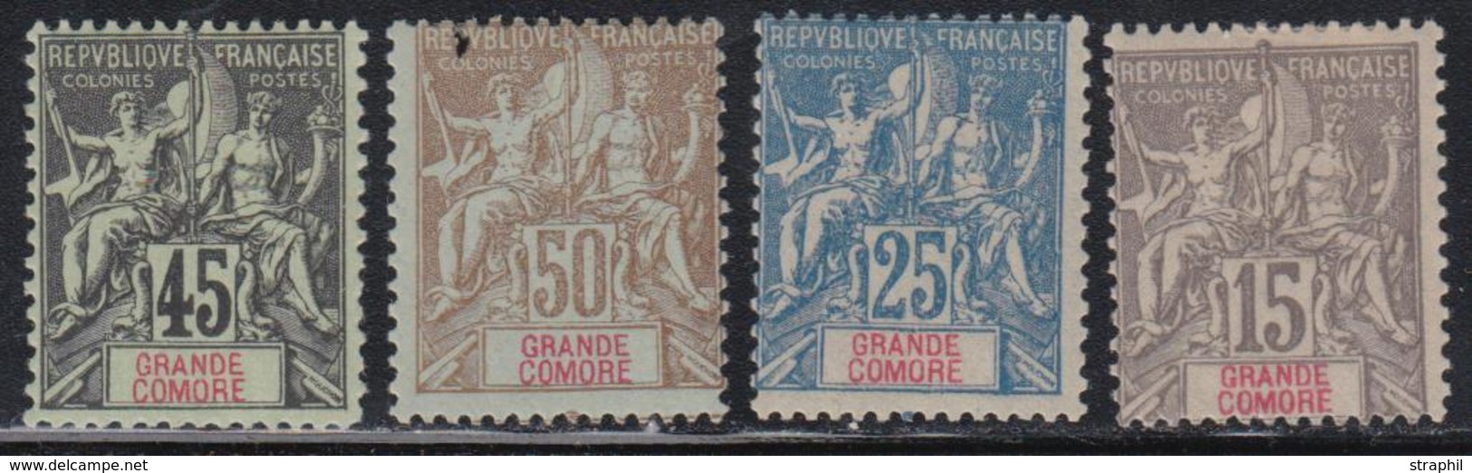 * GRANDE COMORE - * - N°15/19 Sf N°17 - TB - Other & Unclassified