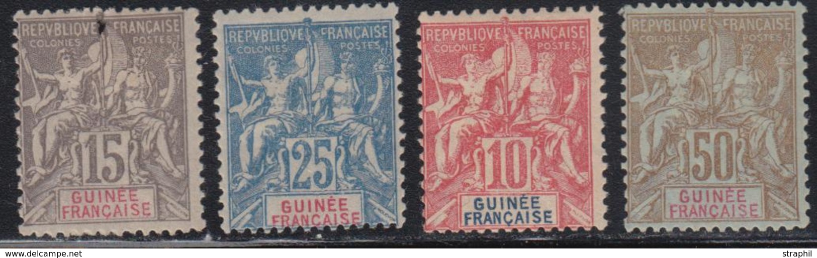 * GUINEE - * - N°14/17 - Les 4 Val. - TB - Other & Unclassified