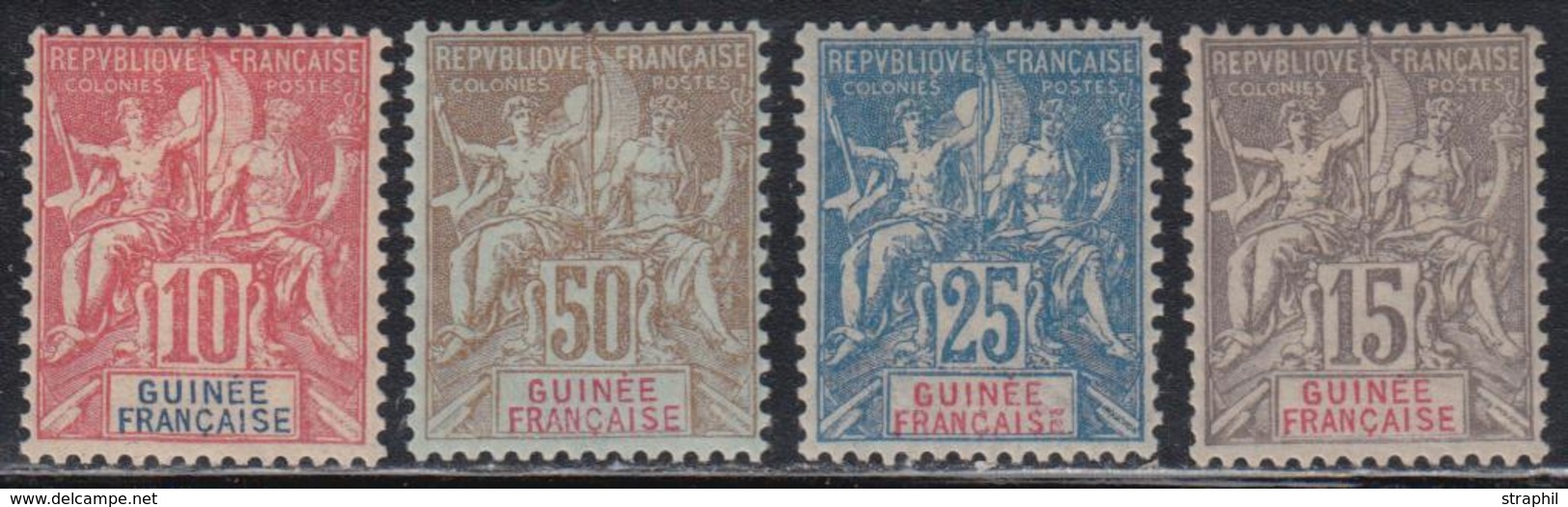 * GUINEE - * - N°44/47 - TB - Other & Unclassified