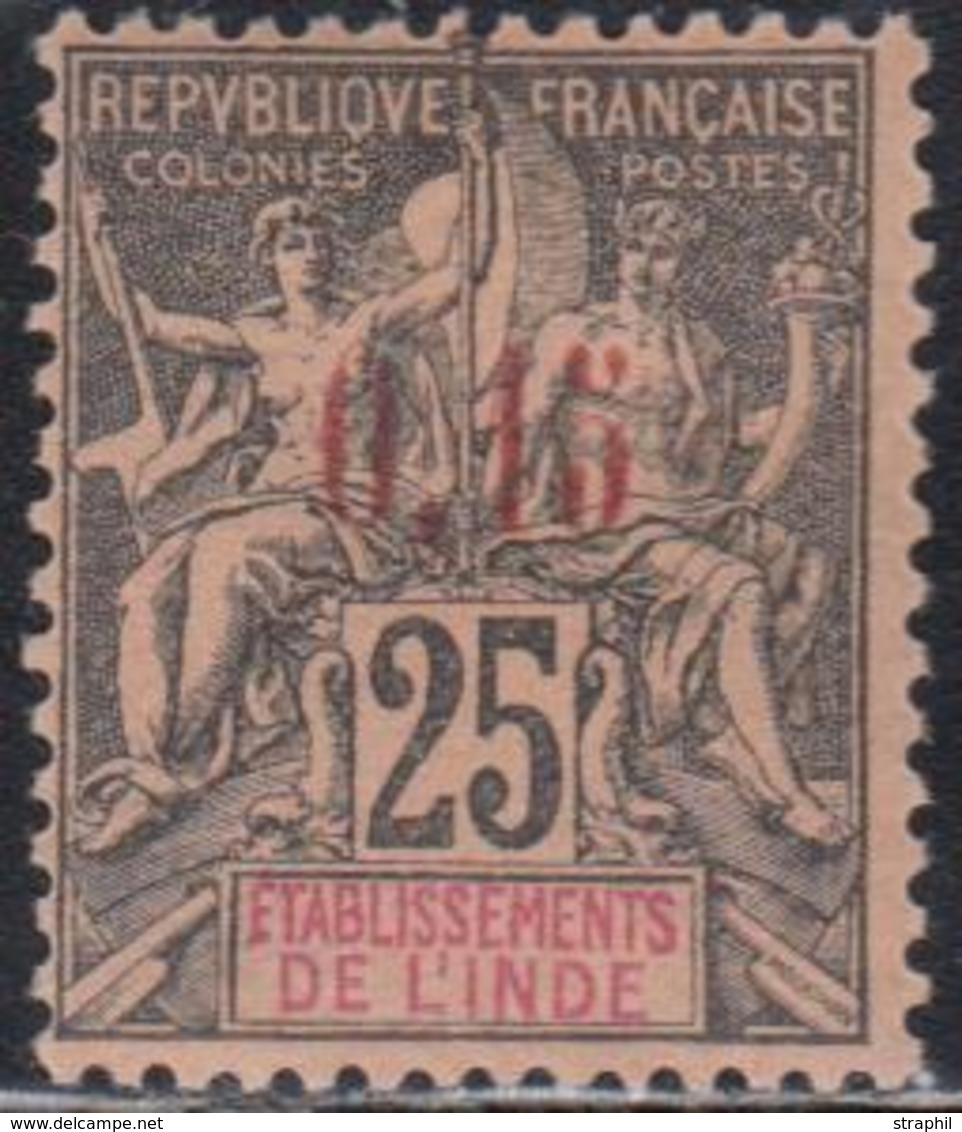 * INDE FRANCAISE - * - N°22 - 0,15 S/25c - Signé Calves - TB - Other & Unclassified