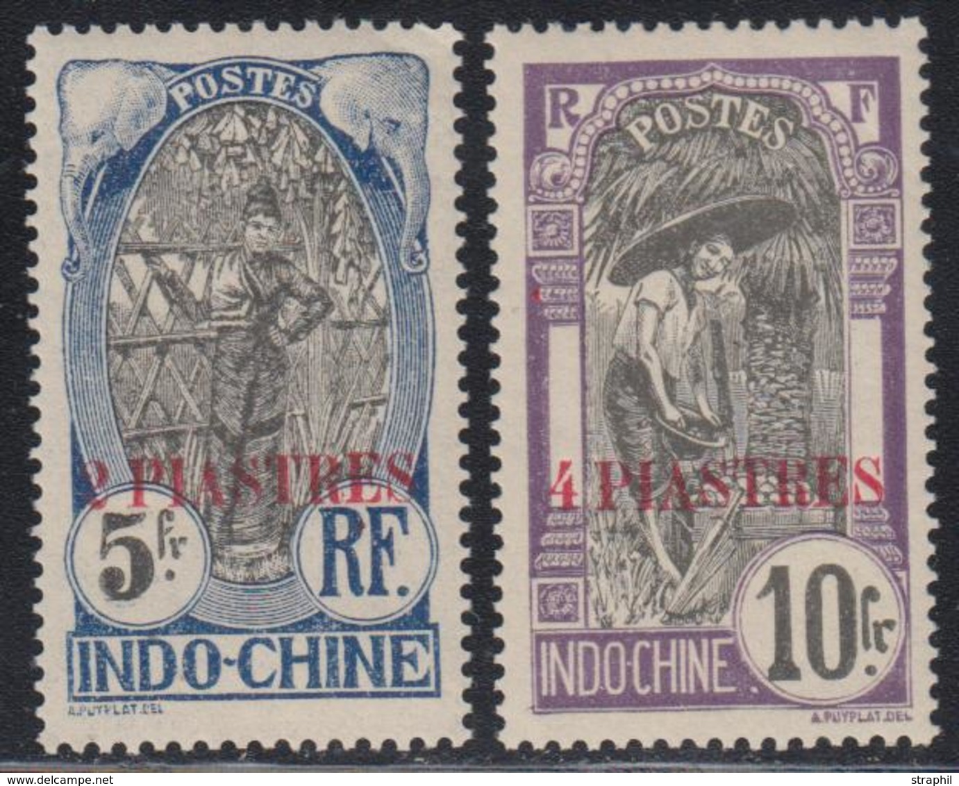 * INDOCHINE - * - N°88/89 - 5 Et 10F - TB - Other & Unclassified