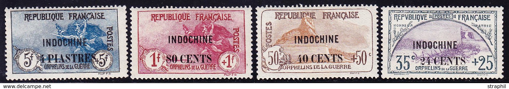 * INDOCHINE - * - N°92/95 - 4 Valeurs - TB - Other & Unclassified