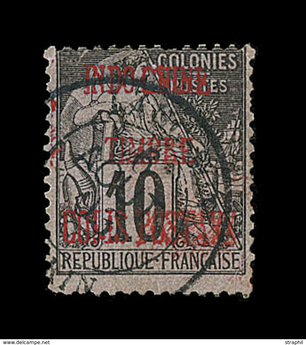 O INDOCHINE - COLIS POSTAUX  - O - N°2 - 10c Noir S/lilas - TB - Other & Unclassified