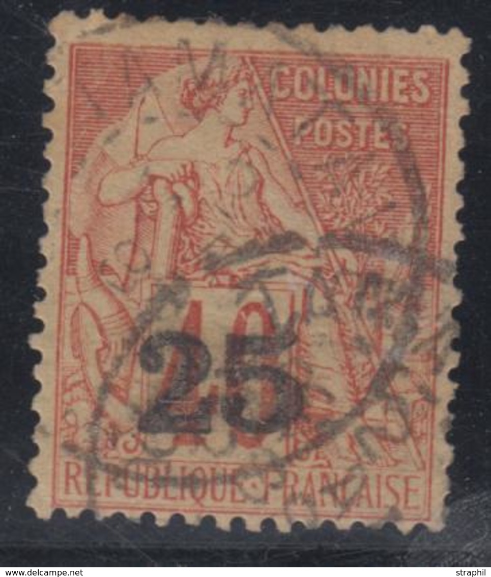 O MADAGASCAR - O - N°3 - 25 S/40c - Signé Calves - TB - Other & Unclassified