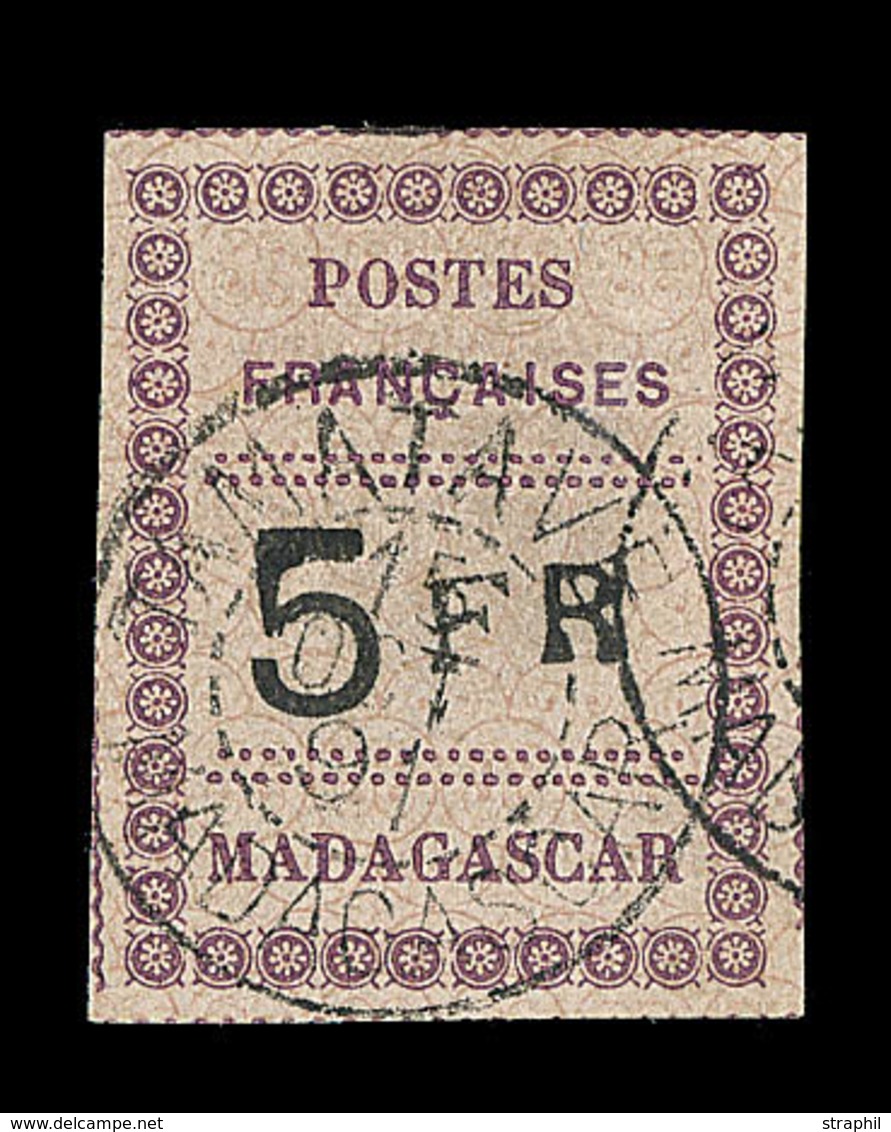 O MADAGASCAR - O - N°13 - "F" Maigre à FR - Signé - Rare - TB - Other & Unclassified