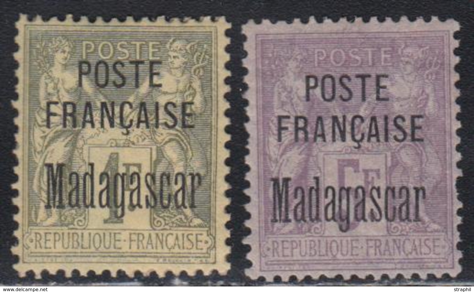 * MADAGASCAR - * - N°22 - Comme ** - 1 Dt Faible Sinon TB - Other & Unclassified