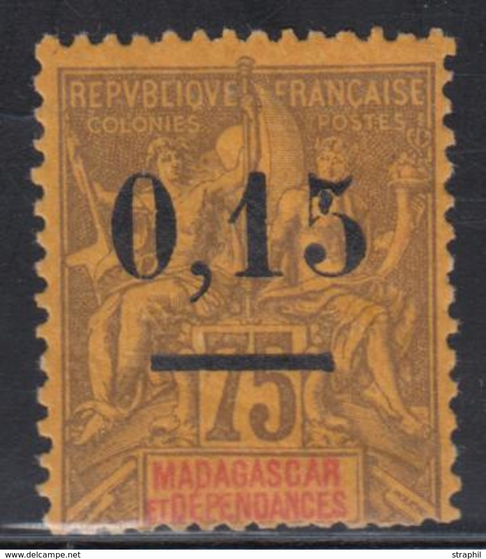 * MADAGASCAR - * - N°54 - Variété Point Noir Au Niveau Du "5" - B/TB - Other & Unclassified