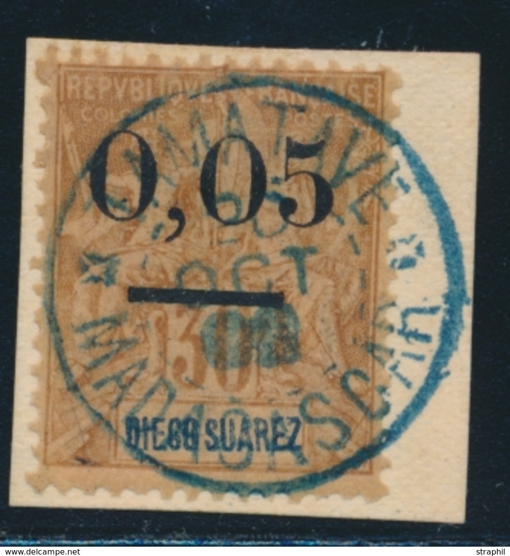 O MADAGASCAR - O - N°59 - Type II - 0,05 S/30c - TB - Autres & Non Classés