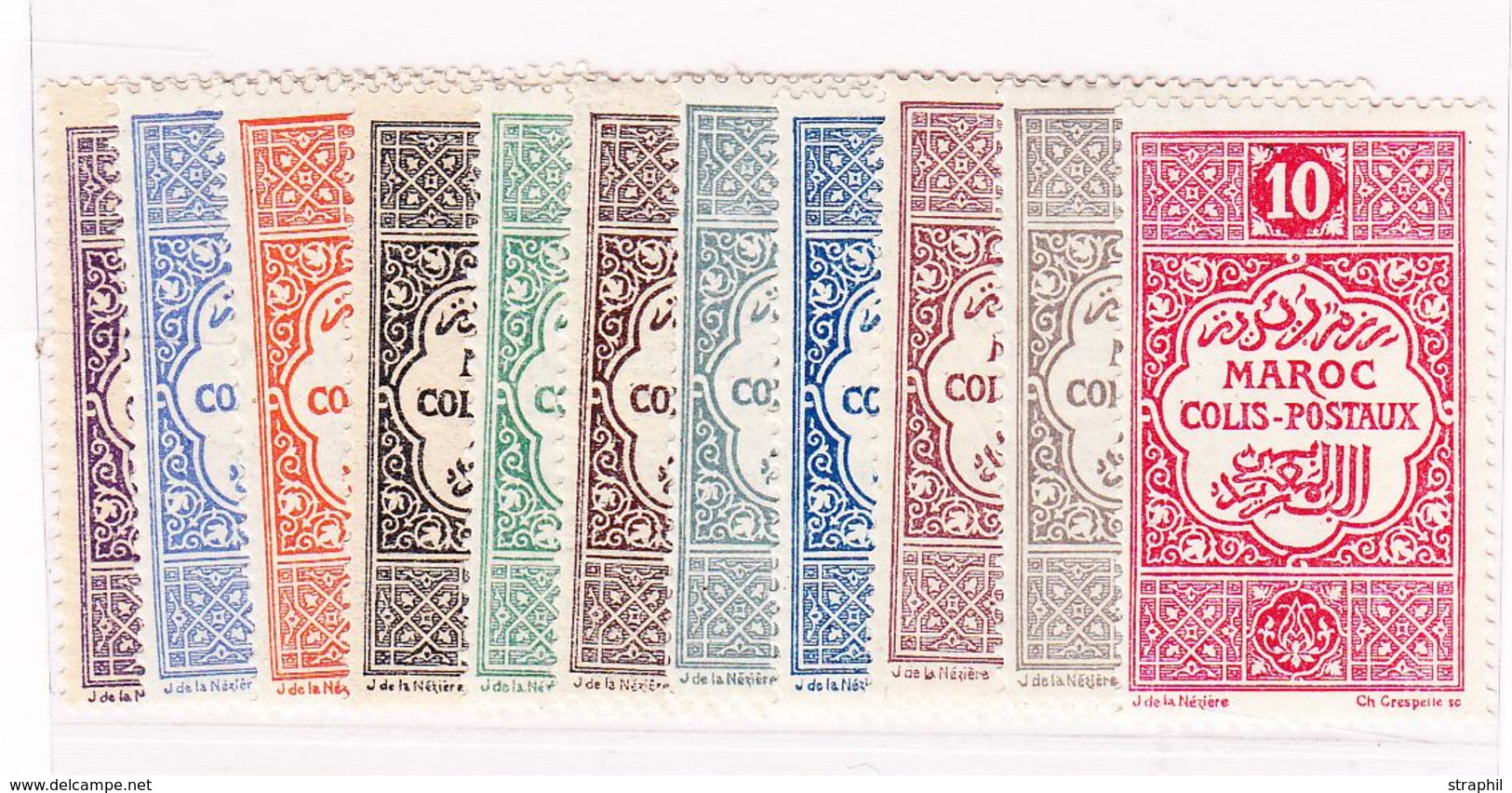 * COLIS POSTAUX - * - N°1/11 - TB - Mint/Hinged