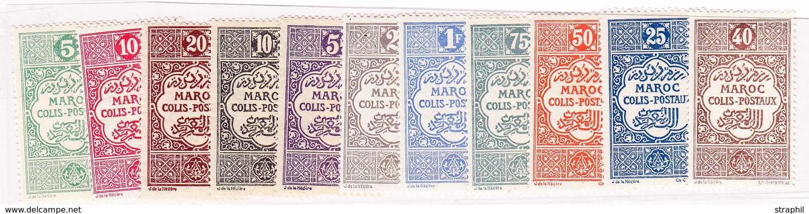 * COLIS POSTAUX - * - N°1/11 - TB - Mint/Hinged