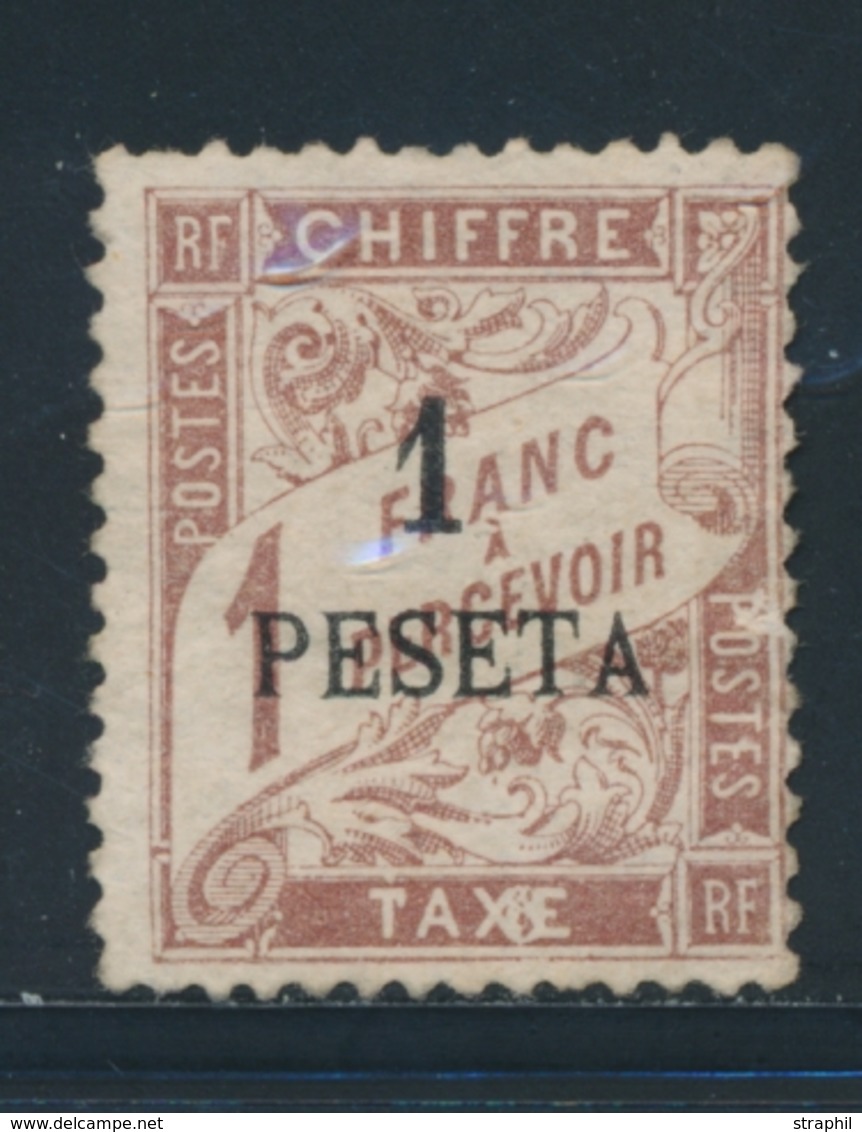 (*) MAROC - TIMBRES TAXE - (*) - N°5 - 1p S/1F - TB - Vide