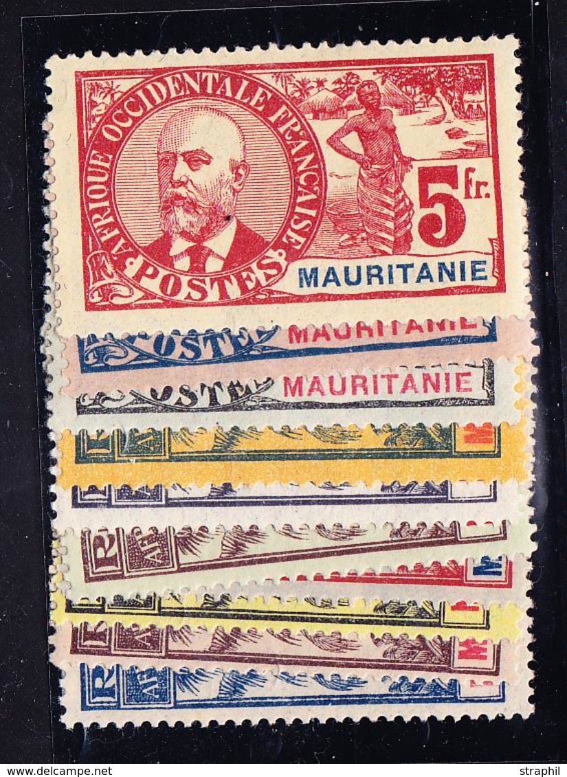 * MAURITANIE  - * - N°7/16 - Qq Charnières Larges - Ens TB - Autres & Non Classés