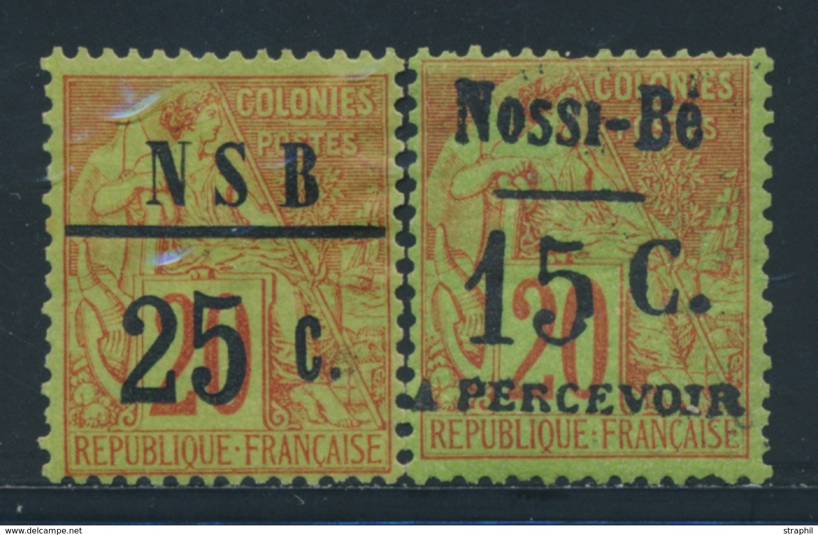 * NOSSI-BE  - * - N°19 + Taxe N°16 - TB - Autres & Non Classés