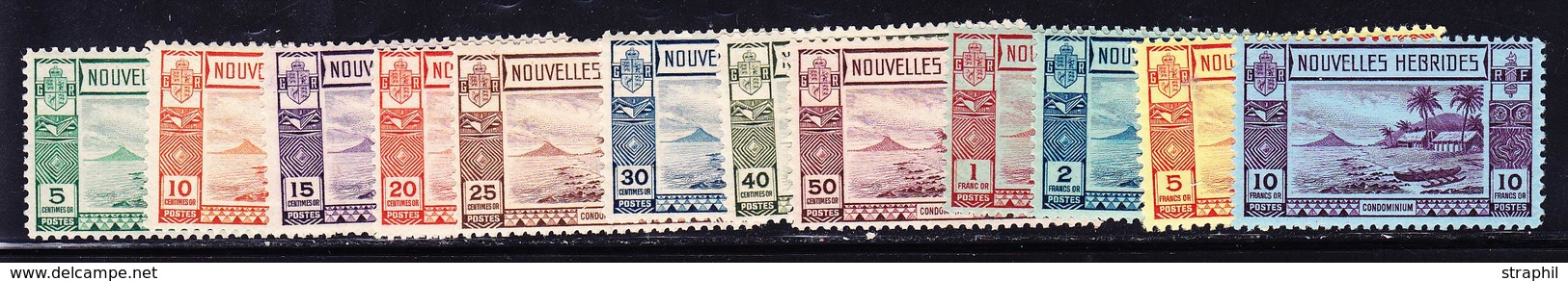 ** NOUVELLES HEBRIDES  - ** - N°100/111 - La Série - TB - Vide