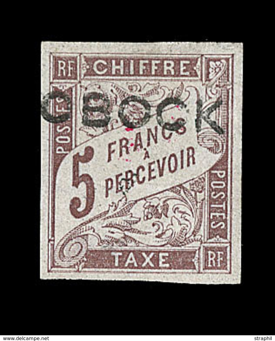(*) OBOCK - TIMBRES TAXE  - (*) - N°18 - Margé - TF - TB - Other & Unclassified