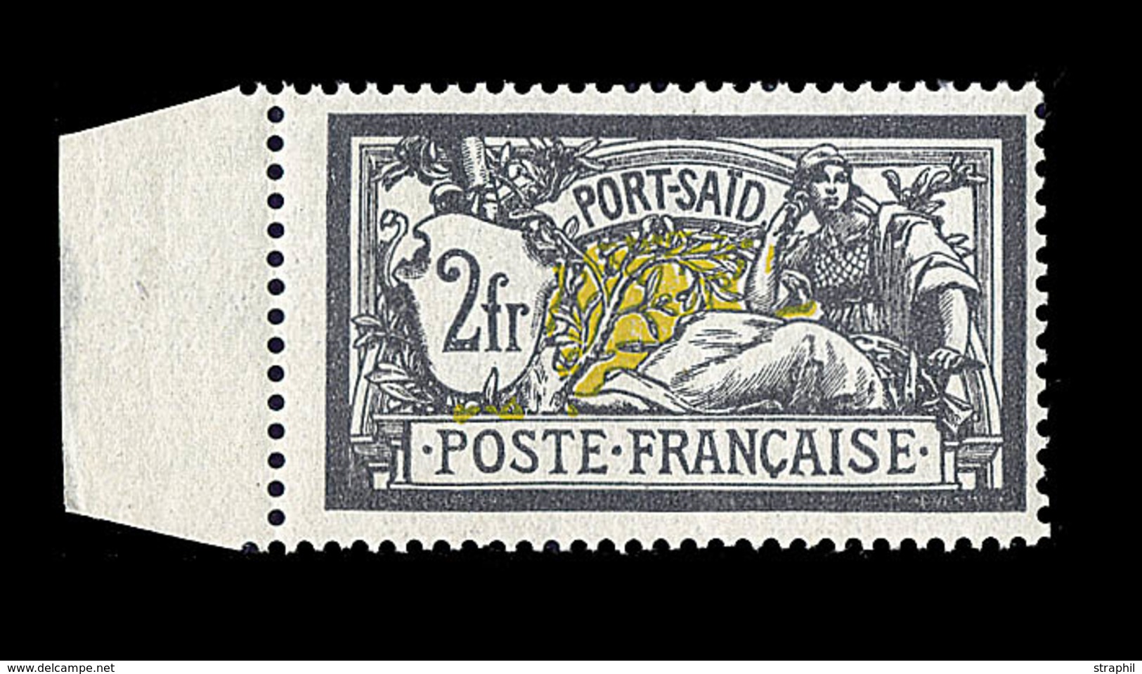 ** PORT SAÏD - ** - N°33a - 2F Violet Foncé Et Jaune - TB - Other & Unclassified